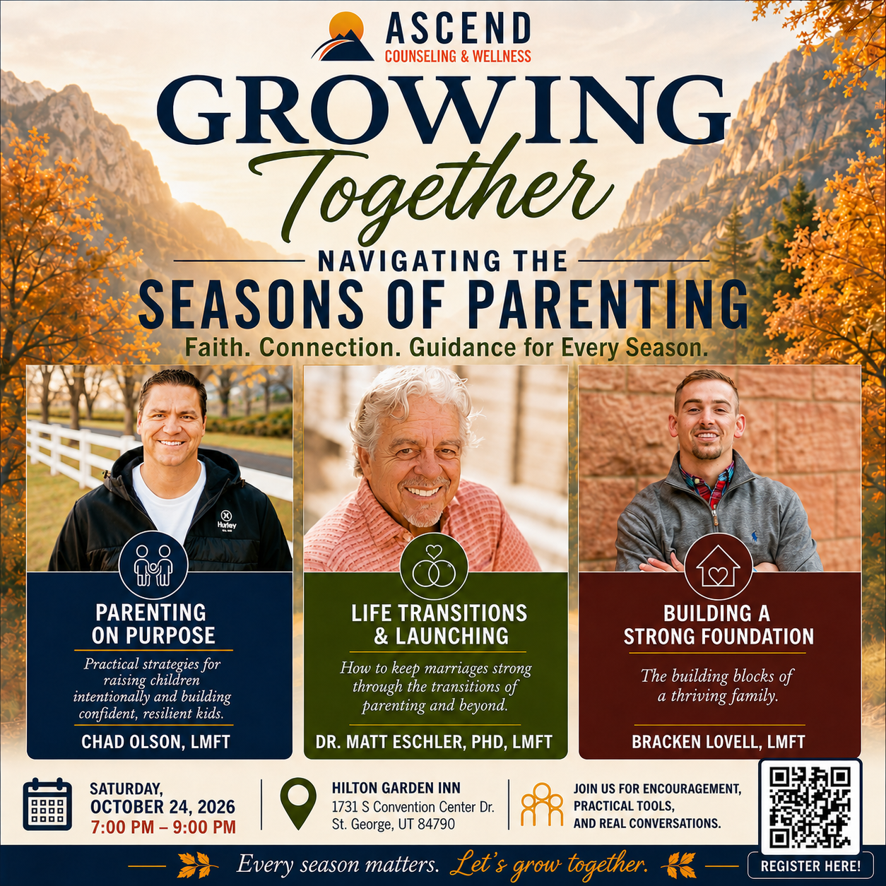 Ascend's Fall 2026 Seminar